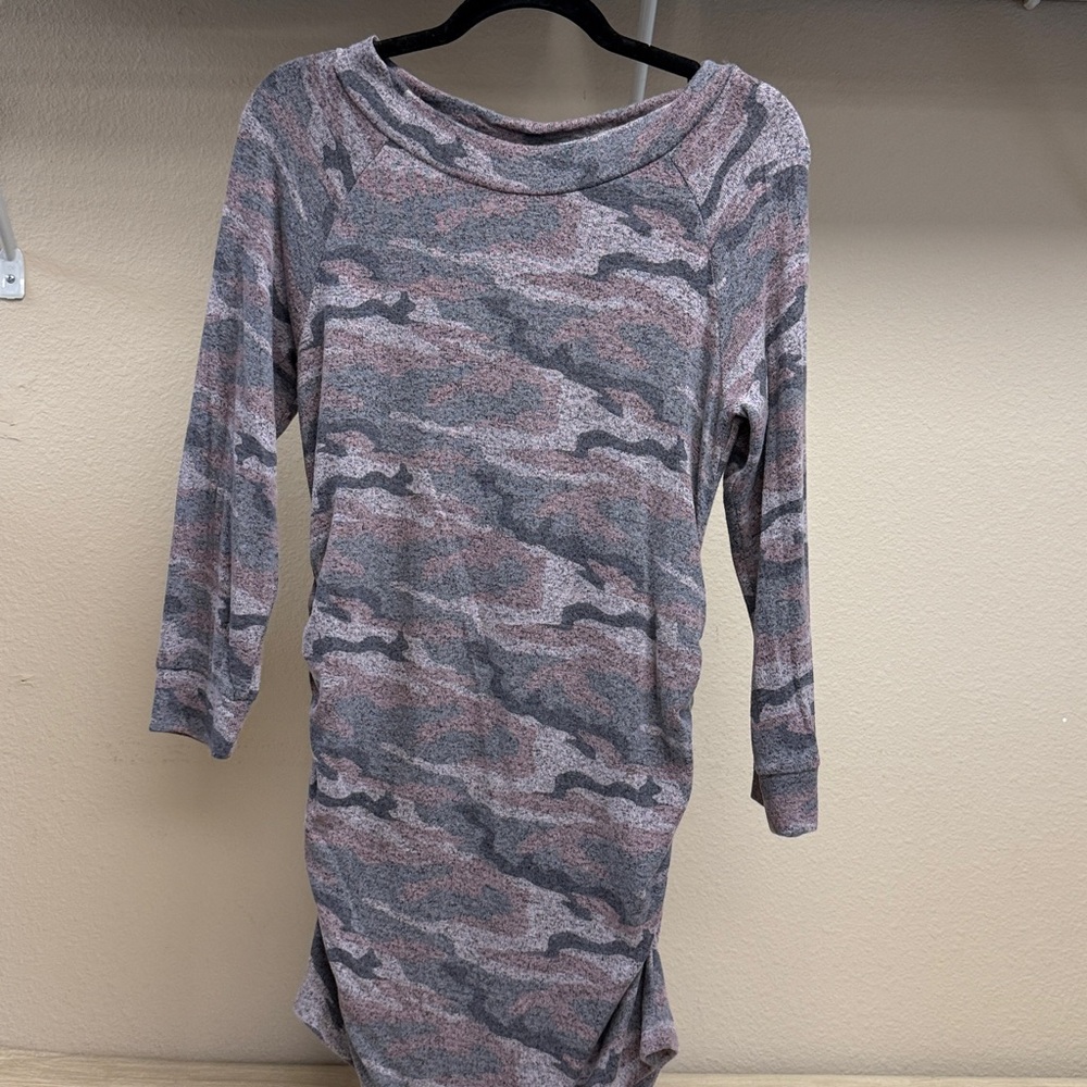 Market and Spruce Paulson Maternity Brushed Knit Top - S - Picture 1 of 5